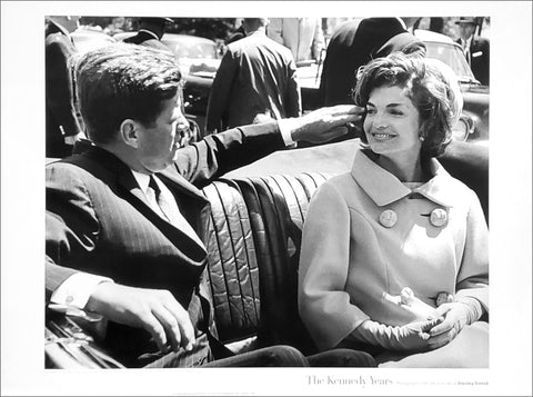 John F. Kennedy and Jackie "The Kennedy Years" Poster Print (by Stanley Tetrick)