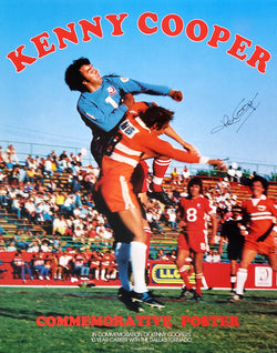 Kenny Cooper Dallas Tornado 1979 NASL Soccer Poster