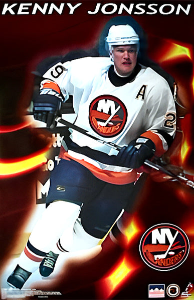 Kenny Jonsson "Fire" New York Islanders NHL Action Poster - Starline Inc. 1998