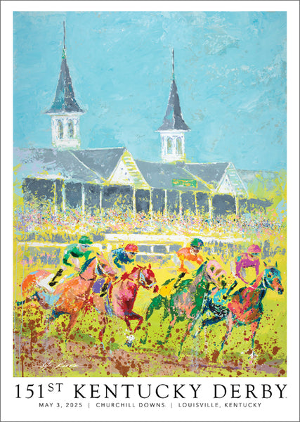 *SHIPS 12/12* Official Poster of the 151st Kentucky Derby (2025) Horse Racing Poster (Artist Tyler Robertson)