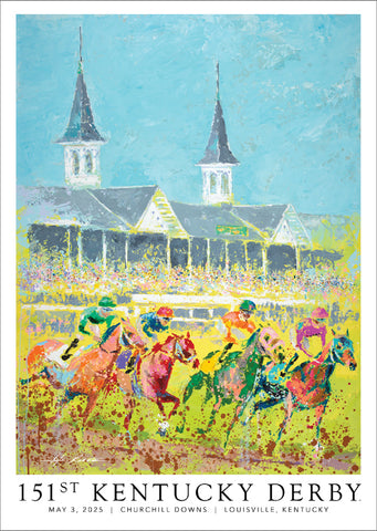 *SHIPS 12/12* Official Poster of the 151st Kentucky Derby (2025) Horse Racing Poster (Artist Tyler Robertson)