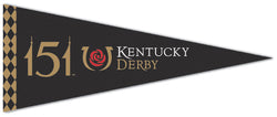 The 151st Kentucky Derby (2025) Official Premium Felt Collector's Pennant - Wincraft Inc.