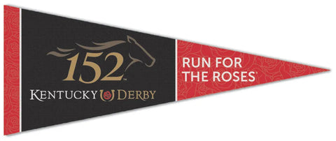 The 152nd Kentucky Derby (2026) Official Premium Felt Collector's Pennant - Wincraft Inc.
