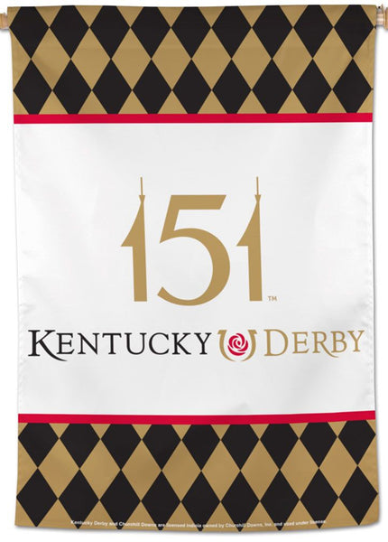 The 151st Kentucky Derby (2025) Official Premium 28x40 Horse Racing Wall Banner - Wincraft Inc.