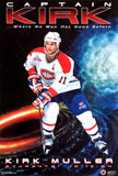 Kirk Muller "Captain Kirk" Montreal Canadiens 1993 NHL Theme Action Poster - Costacos Final Stock Collection