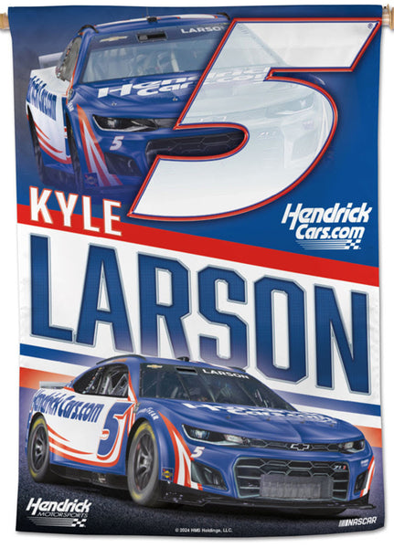 Kyle Larson NASCAR Hendrick Cars #5 (2024) Premium 28x40 WALL BANNER - Wincraft Inc.