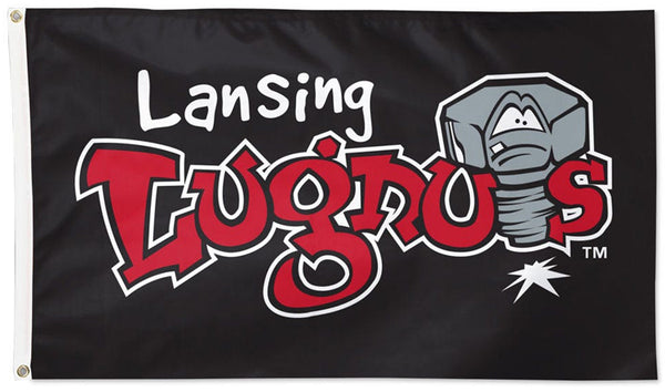 Lansing Lugnuts Official Minor League Baseball 3'x5' Flag - Wincraft