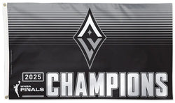Las Vegas Aces 2025 WNBA Champions Official Commemorative 3'x5' Flag - Wincraft Inc.