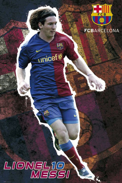Lionel Messi "Barca Pride" FC Barcelona Poster - GB Eye 2008