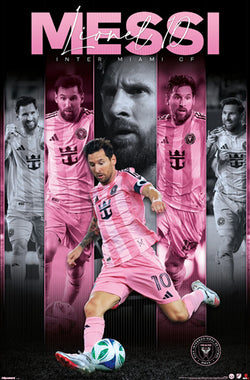 Lionel Messi "Dynamo" Inter Miami CF MLS Soccer Action Poster - Costacos 2026