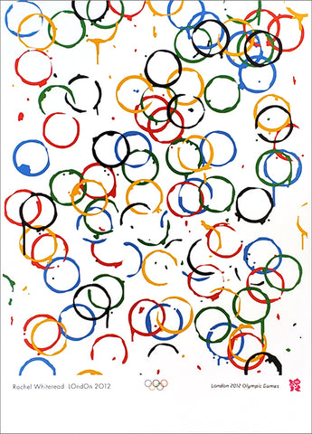 London 2012 Summer Olympic Games Official Poster (Rachel Whiteread's LOndOn 2012) - Olympic Museum