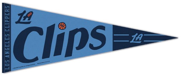 Los Angeles Clippers "Clips" 2024-25 NBA City Edition Premium Felt Pennant - Wincraft