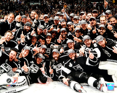Los Angeles Kings "Celebration On Ice" (2012) Stanley Cup Premium Poster Print - Photofile 16x20