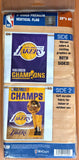 Los Angeles Lakers 2020 NBA Champions Commemorative Wall Banner Flag (28x40 2-Sided) - Wincraft Inc.