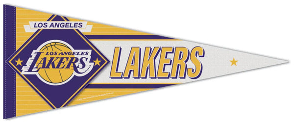 Los Angeles Lakers Official NBA Team Collection Premium Felt Pennant - Wincraft