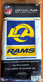 Los Angeles Rams LA-Style Official NFL Team Logo and Script Team 28x40 Wall BANNER - Wincraft 2026