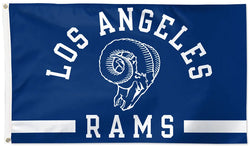 Los Angeles Rams Retro-1960s-Style NFL Football Deluxe 3'x5' FLAG - Wincraft