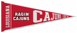 University of Louisiana at Lafayette RAGIN CAJUNS Official NCAA Team Felt Pennant - Rico Inc.