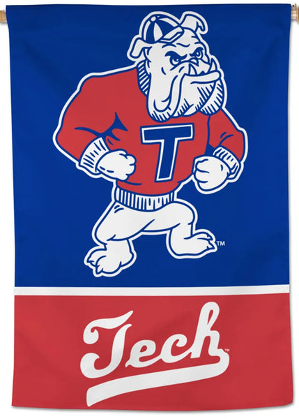 Louisiana Tech Bulldogs Retro-1960s-Style Official NCAA Premium 28x40 Wall Banner - Wincraft Inc.