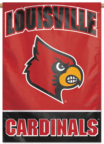 Louisville Cardinals Official NCAA Team Premium 28x40 Wall Banner - Wincraft Inc.
