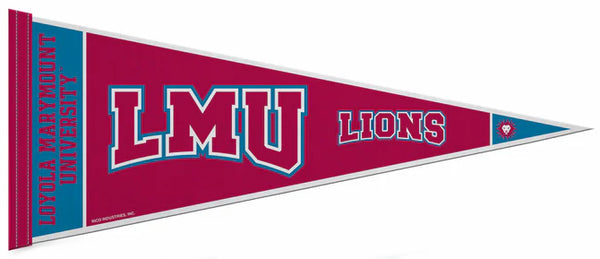 Loyola Marymount University LMU LIONS Official NCAA Team Felt Pennant - Rico Inc.