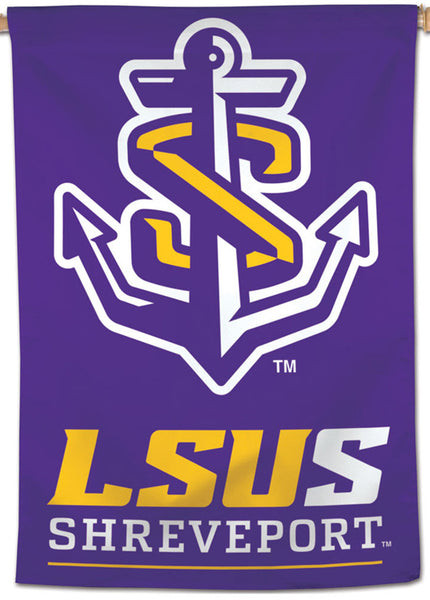 LSU Shreveport Pilots Official NCAA Team Logo NCAA Premium 28x40 Wall Banner - Wincraft Inc.