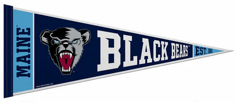 University of Maine BLACK BEARS Official NCAA Team Felt Pennant - Rico Inc.