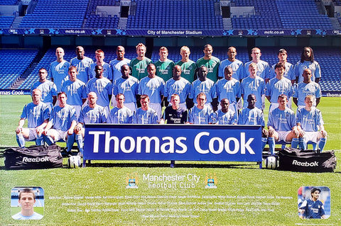 Manchester City FC Official Team Portrait 2005/06 24x36 Wall POSTER - GB Posters (UK)
