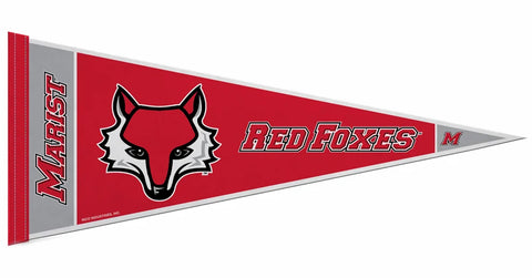 Marist University RED FOXES Official NCAA Team Felt Pennant - Rico Inc.