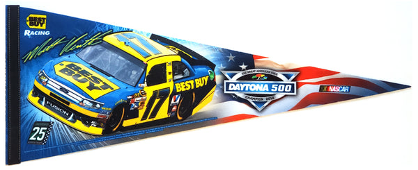 Matt Kenseth 2012 Daytona 500 Champion Premium Collector's Pennant