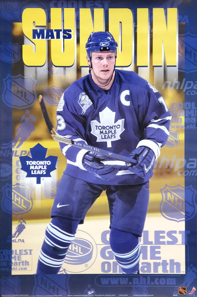 Mats Sundin "Superstar" Toronto Maple Leafs NHL Hockey Action Poster - Trends international 1999