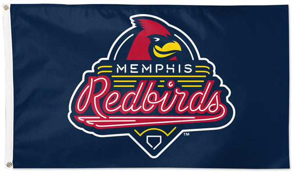 Memphis Redbirds Official Minor League Baseball Deluxe-Edition 3'x5' Flag - Wincraft