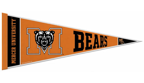 Mercer University BEARS Official NCAA Team Felt Pennant - Rico Inc.