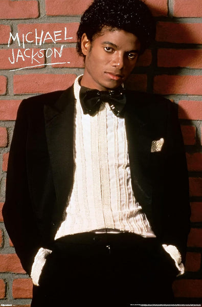 Michael Jackson "Brick Wall" Classic Pop Music Poster - Trends International