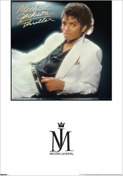 Michael Jackson Thriller (1982) Classic Album Cover Music Poster - Trends International
