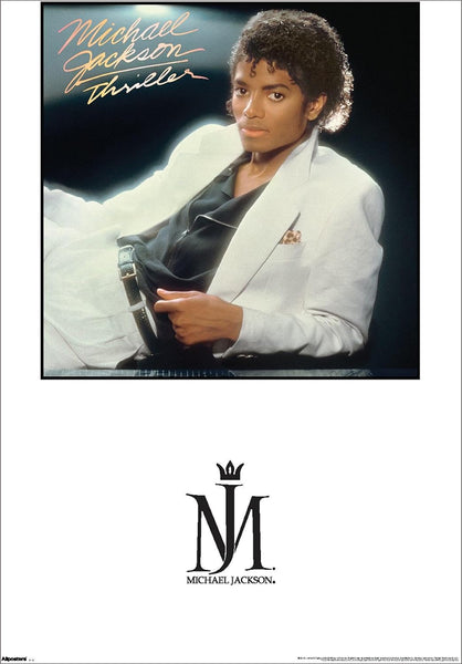 Michael Jackson Thriller (1982) Classic Album Cover Music Poster - Trends International
