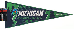 Michigan International Speedway NASCAR Auto Racing Official Felt Collector's Pennant - Rico Inc.