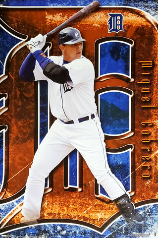 Miguel Cabrera "Masher" Detroit Tigers MLB Action Poster - Costacos 2008