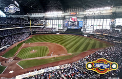 Milwaukee Brewers Miller Park Gameday Poster - Costacos Sports