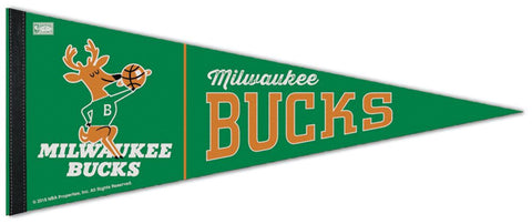 Milwaukee Bucks NBA Hardwood Classics (1968-93) Premium Felt Pennant - Wincraft