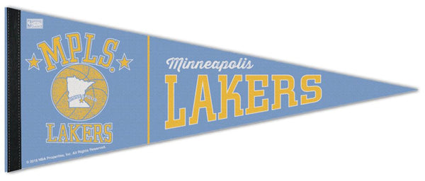 Minneapolis Lakers NBA Hardwood Classic (1947-60) Premium Felt Pennant - Wincraft