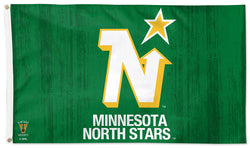 Minnesota North Stars Official NHL Vintage Hockey 3'x5' Deluxe Retro Team Flag - Wincraft