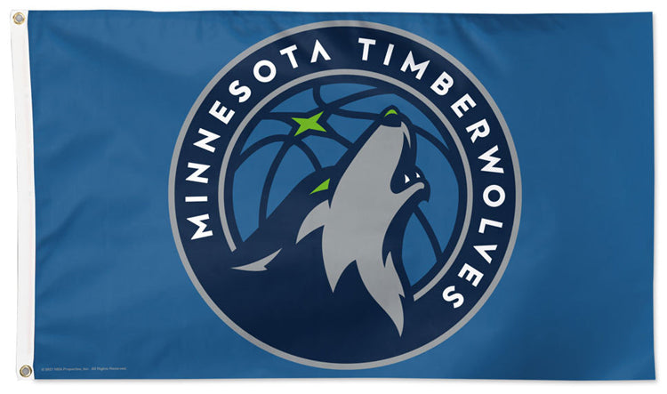 Minnesota Timberwolves Official NBA Basketball Team DELUXE-EDITION 3'x5 ...