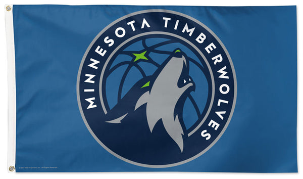 Minnesota Timberwolves Official NBA Basketball Team Deluxe 3'x5' Flag - Wincraft Inc.