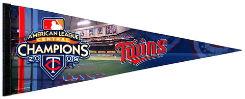 Minnesota Twins 2009 A.L. Central Champs Premium Felt Collector's Pennant - Wincraft