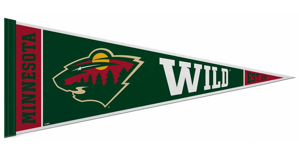 Minnesota Wild Official NHL Hockey Team 12x30 Felt Pennant - Rico Inc.
