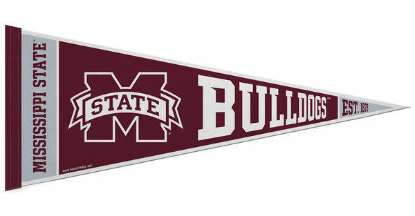 Mississippi State University BULLDOGS Official NCAA Team Felt Pennant - Rico Inc.