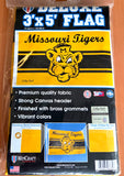 Missouri Tigers "Vintage Truman" Official NCAA College Vault 1950s-Style Deluxe-Edition 3'x5' Flag - Wincraft