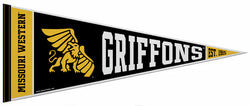 Missouri Western State University GRIFFONS Official NCAA Team Felt Pennant - Rico Inc.