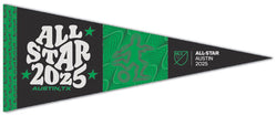 MLS Soccer All-Star Game 2025 Austin, TX Premium Felt Collector's Pennant - Wincraft